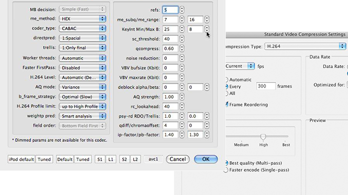 Apple H.264 vs. x264 in ScreenFlow – Better Exports?